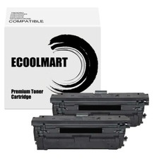 2 Black Toner replace for HP CF360X 508X Color LaserJet Enterprise M553X M577dn