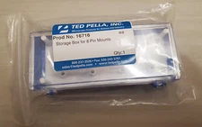 Ted Pella Storage Box for 8 12.7mm dia. pin mounts 16716