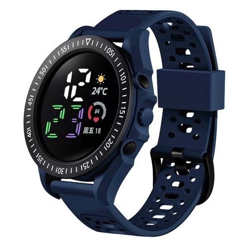 Digital Screen Armbanduhr Wasserdichte Sport LED Uhr Frauen Männer Unisex Kinder - Bild 18 von 20