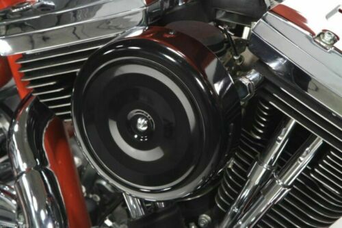 COPERCHIO FILTRO ARIA NERO BOBBER HARLEY DAVIDSON sportster dyna softail touring - Bild 8 von 12