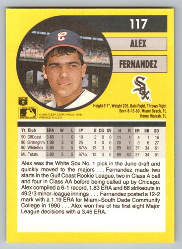 1991 Fleer Baseball #1-249. SET BREAK YOU PICK. BUY 2+, GET FREE SHIPPING - Picture 215 of 453