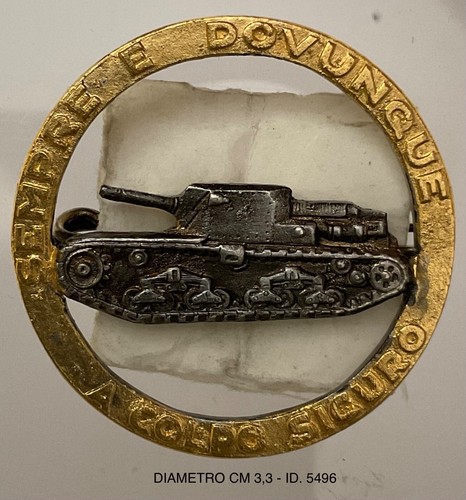 REGIO ESERCITO SEMPRE E DOVUNQUE A COLPO SICURO DIST. CARRISTI CAMPAGNA D’AFRICA - Picture 1 of 2