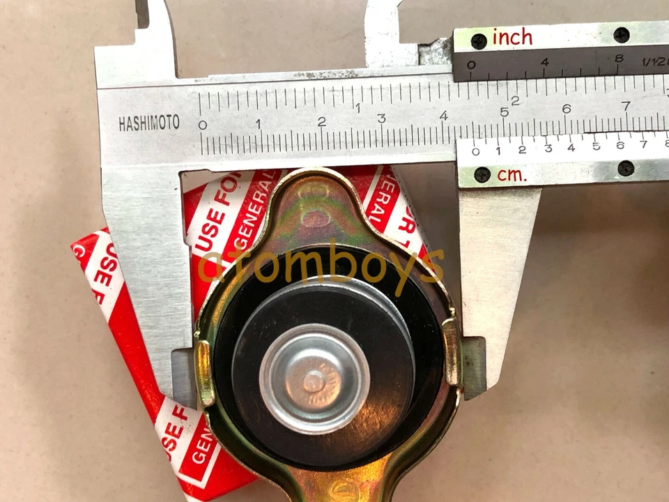 FIT RADIATOR CAP 0.9 DATSUN 1000 1200 1600 B110 120Y B210 510 620 240Z 260Z 280Z - Image 4 of 4