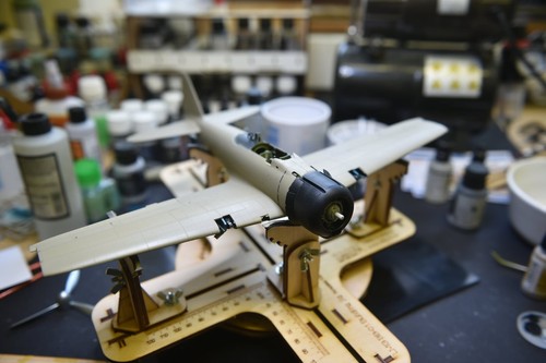 Flugzeug Gebäude Liegeplatz 1:72 1:48 1:32 1:144 für Plastikmodelle Bausatz LMG BB-01 - Bild 18 von 24