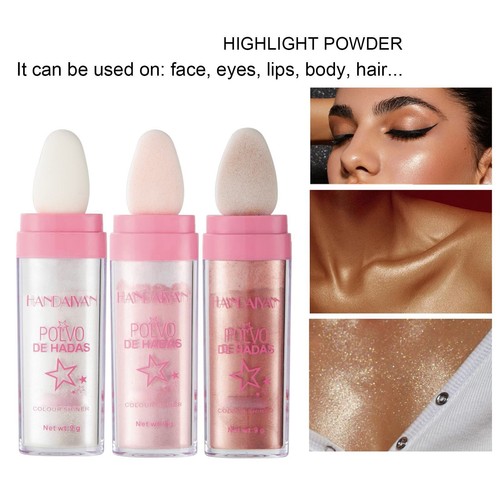 Fairy Highlighter Powder Body Highlighter To Brighten Natural Three Contouring - Picture 16 of 33