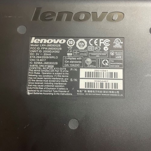Lenovo Wireless Bluetooth Keyboard JME8002B - Picture 6 of 6
