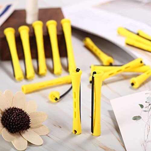 60 Pcs Hair Perm Rods for Natural Hair Non-Slip Hair Rollers Plastic Cold Wave R - Picture 7 of 8