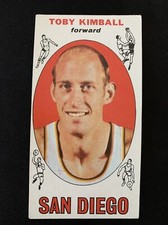 1969 Topps Toby Kimball San Diego Rockets #39