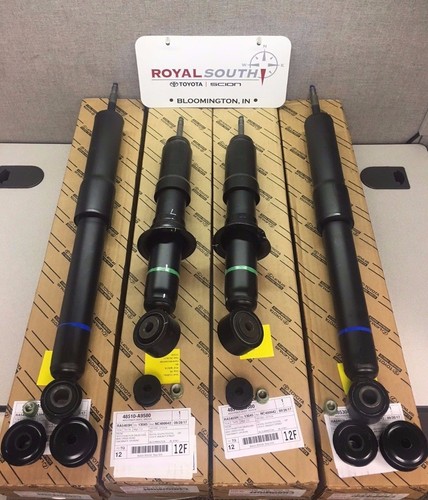 Toyota Sequoia 2005 - 2007 RWD Front & Rear Shocks Set Genuine OEM OE (W/ Air) - Picture 1 of 2
