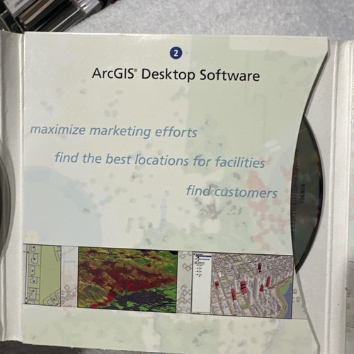 ArcGis 9.2 Evaluation Edition Software Windows with Tutorials Disc - Picture 4 of 5
