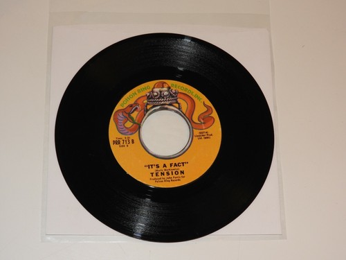 TENSION does anybody really know what time it is / it's a fact 7" RECORD 45 RPM - Imagen 2 de 2