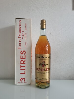 V.S.O.P. Louis Desroches Napoleon Rare French Brandy 3 Liter- Naafi