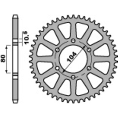 鉄鍔　２枚　M１２４０ Amazon.com: NICHE 520 Pitch 15 Tooth Front Drive Sprocket