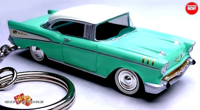 🎁🎁HTF RARE KEYCHAIN LOT 57 CHEVY + TRAILER HAULER CUSTOM Ltd Ed GREAT GIFT🎁🎁 - Image 2 of 4