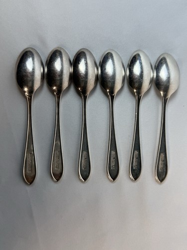 Viners Of Sheffield EPNS A1 SET OF 6 DESSERT SPOONS! - Picture 3 of 9