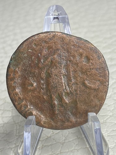 Ancient Roman Coin 41-50 AD Emperor Claudius I Dupondius Constantiae Standing - Picture 8 of 12