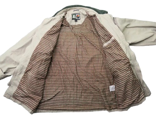 De Colección Starter TERRAIN Abrigo de Campo Chaqueta Granero Tareas Pana Borde Años 90 Para Hombres L - Imagen 4 de 14