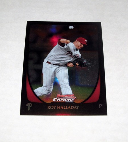 2011 Bowman Chrom Refraktor 85 Roy Halladay Phillies HOF $ 0,99 Versand!
