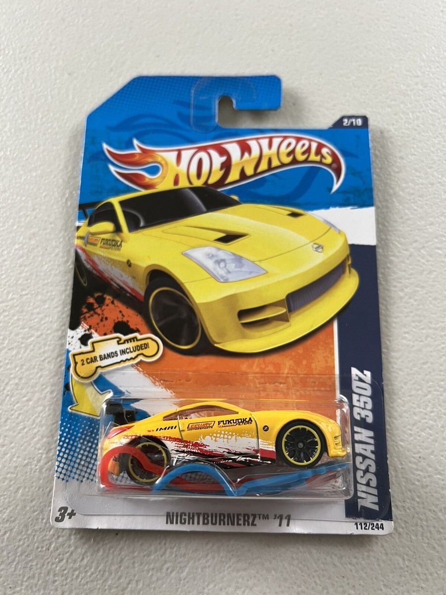 HOT WHEELS NISSAN 350Z 2/10 112/244 T9950 NIGHTBURNERZ 2011 2 car