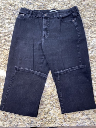 Lee Relaxed Straight Leg At The Waist Black Damen Jeans Gr. 16