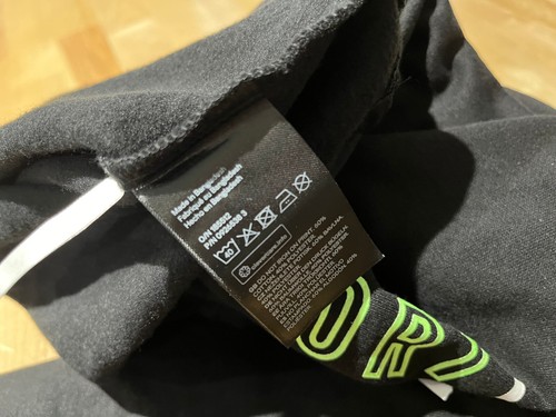 H&M Portland Always Looking Forward Graphics BLACK Crop Sweatshirt Youth 12/14 - Picture 7 of 10
