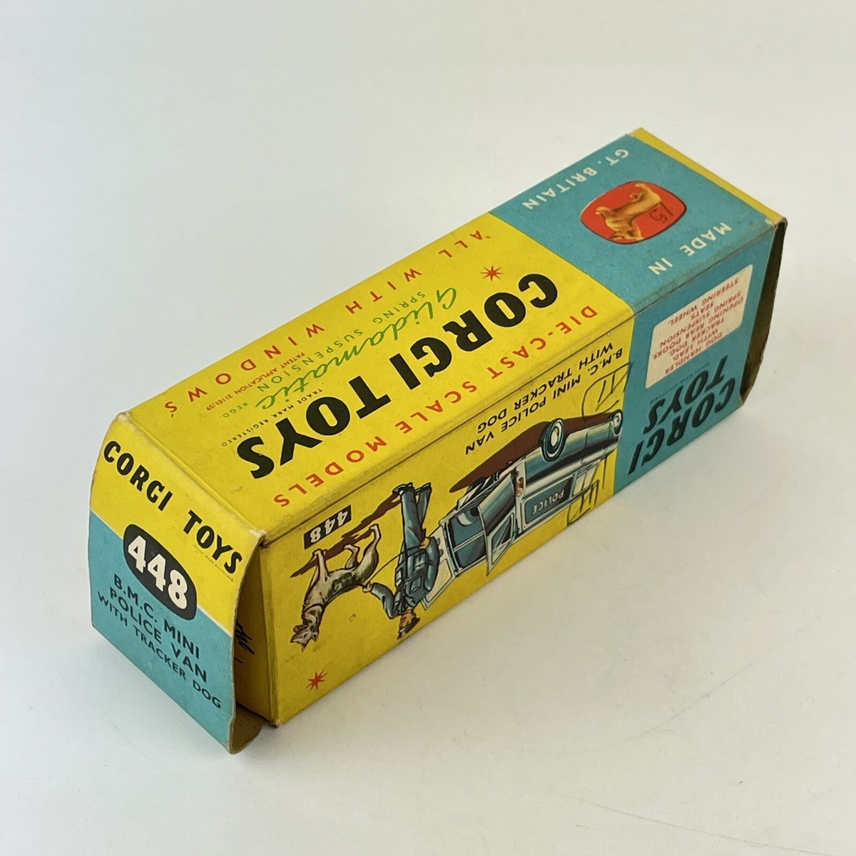 Vintage Boxed Corgi Toys No. 448 BMC Mini Police Van With