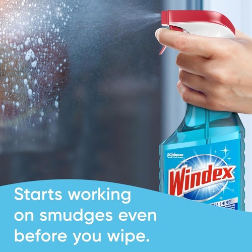 Windex Glass and Window Cleaner Spray Bottle, Original Blue, 23 fl oz - NEW - Picture 9 of 9