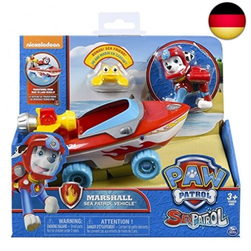 PAW PATROL Spinmaster – 6038284 6038284 6038284 Sea Patrol – Marshall – Spielset mit Fahrzeug... eba982 PAW PATROL Spinmaster – 6038284 6038284 6038284 Sea Patrol – Marshall – Spielset mit Fahrzeug... eba982