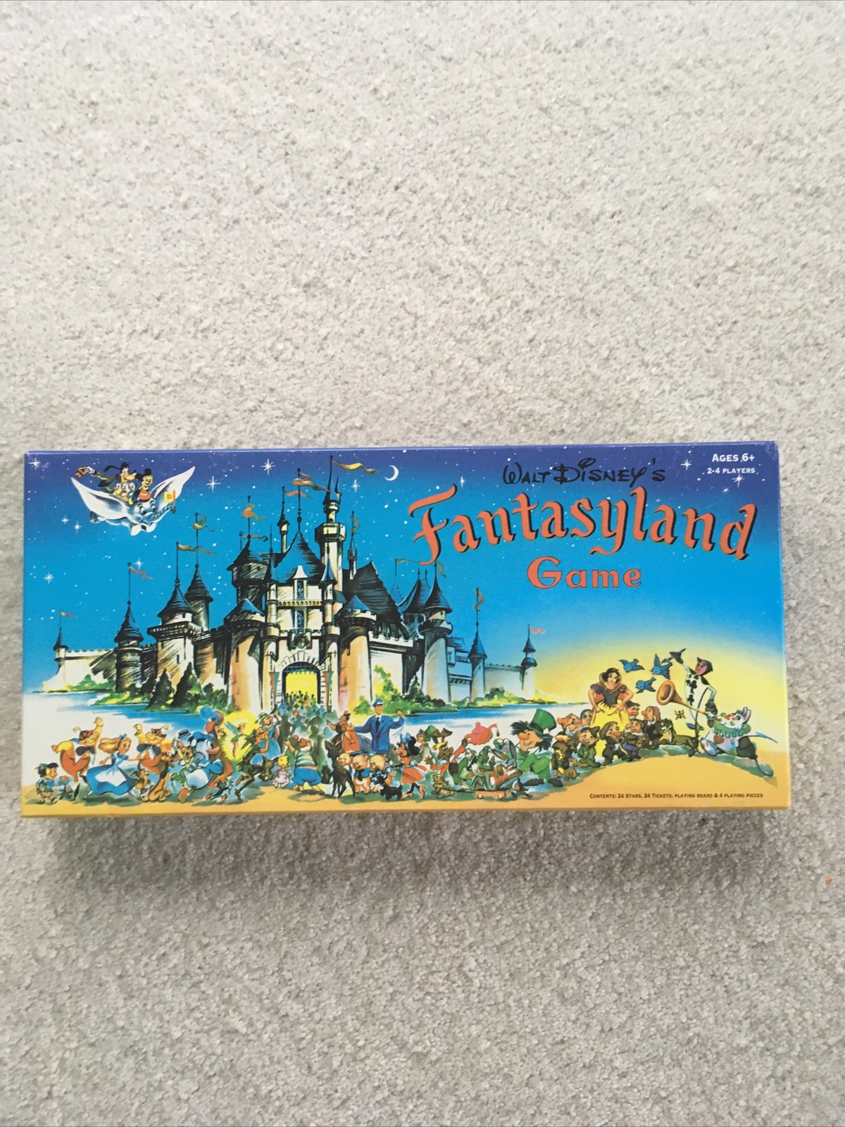 Vintage Walt Disney's Fantasyland Board Game - NIB