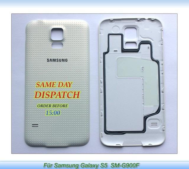 Akkudeckel / Akku Deckel Back Door Cover für Samsung Galaxy S5 G900F Weiss Akkudeckel / Akku Deckel Back Door Cover für Samsung Galaxy S5 G900F Weiss