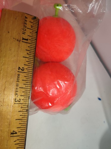 Lot of Fishing Foam Bobbers 3" to 1/14" - Picture 4 of 7