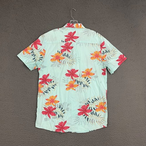 Volcom Shirt Mens XL Modern Fit Multicolor Floral Button Up Skater Casual Dad - Picture 7 of 7