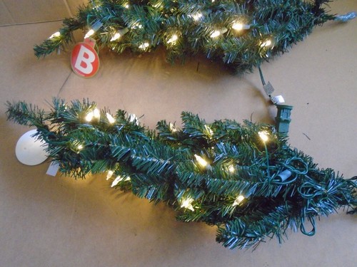 PHILLIPS WARM WHITE LIGHTS 2 pk-LED EVERGREEN TREES 24 in Tall - Picture 4 of 15