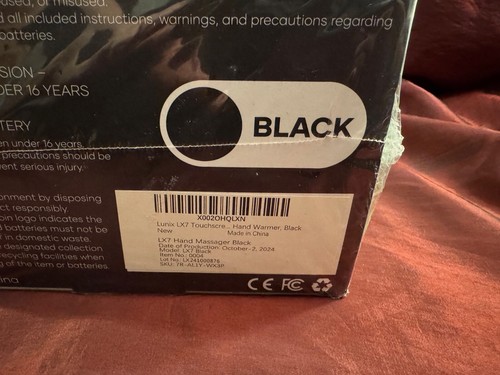 *Read* Lunix LX7 Touchscreen Electric Hand Massager Compression SHIPS SAME DAY - Picture 3 of 7