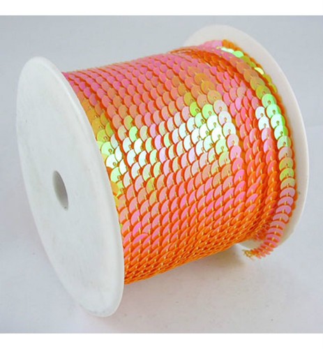 5M Laser Flat Sequin String 6mm Trim Lace Braid Ribbon Mask Craft Dance Costume - Picture 124 of 134