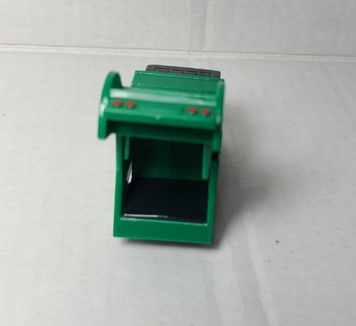 MMX Waste Management Motormax Recycling Trash Truck 6039 Green 1/64 - Picture 3 of 11