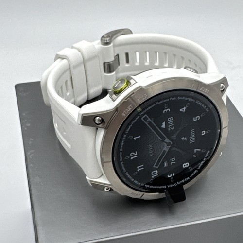 Garmin Epix Gen 2 Sapphire Premium Active GPS Smartwatch 47mm White - Open Box - Picture 2 of 9