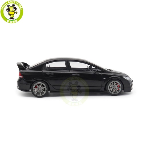 1/18 MOTORHELIX Honda CIVIC Type R FD2 2007 Late Version Black Diecast Model Car - Picture 7 of 20