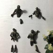 3D Ornament Wall Decor Climbing Man Through Wall Wall Art Statue Sculpture Home