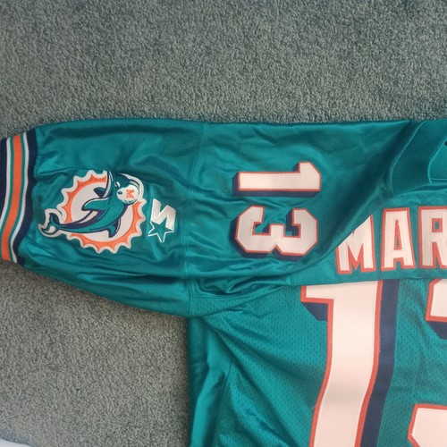 Authentic Pro Line VTG 90s Miami Dolphins Dan Marino Starter Jersey Great Shape - Picture 4 of 6