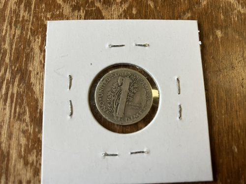 Silber Quecksilber Groschen 1921-D - Bild 4 von 4