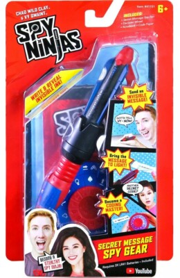 spy ninja backpack secret message