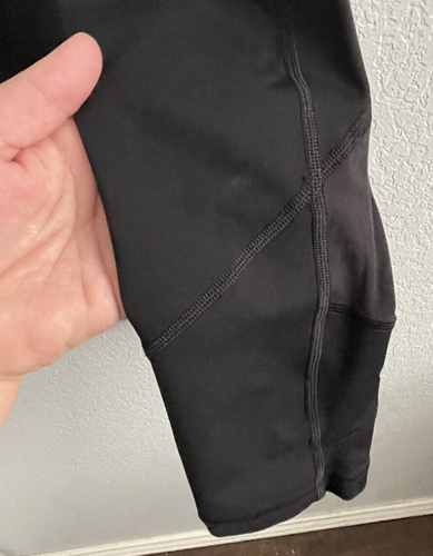 Lululemon Pace Rival Crop 22" #W6F41S, Black. Size: 2 - Picture 9 of 12