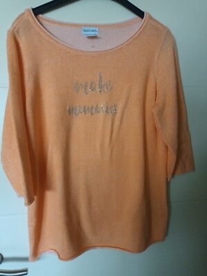 LAURA KENT Damen Pullover g  GR.  48NEU ,apricot