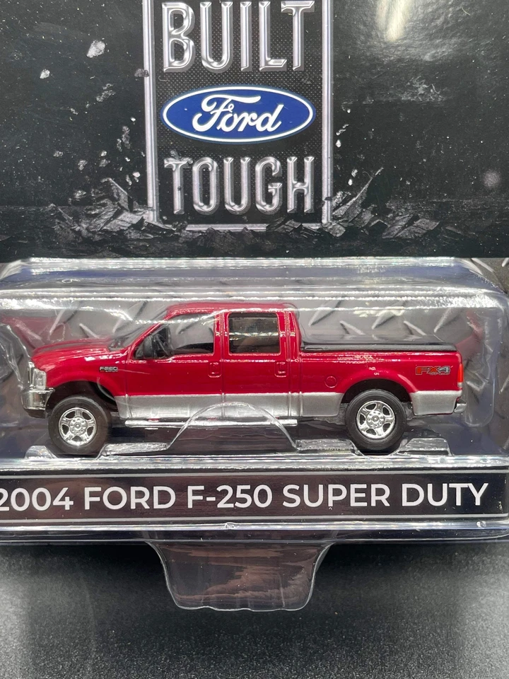 MOTORMAX 2004 福特 F-250 卡车 Toreador 红色/银色 LP 1: 64 压铸独家 — 第 2/4 张图片