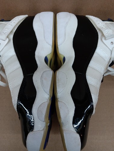 Air Jordan 6 Rings GS Concord 2008 Kids- White/Black- US Size 4Y- 323419-152 - Picture 13 of 18