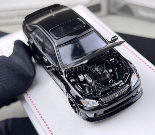 FH 1:64 Scale Black Altezza RS200 SXE10 Sedan Sports Model Diecast Metal Car - Picture 9 of 9