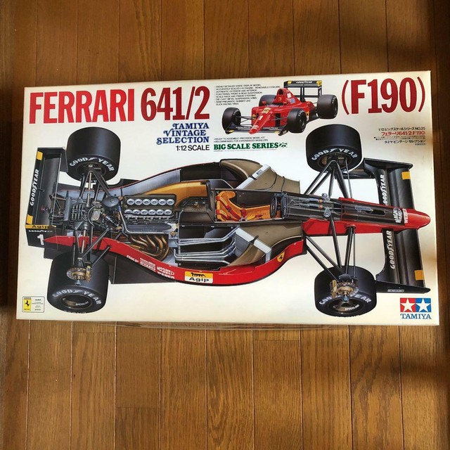 Tamiya 1/12 Ferrari 641/2 F190 F1 formula Plastic model ...