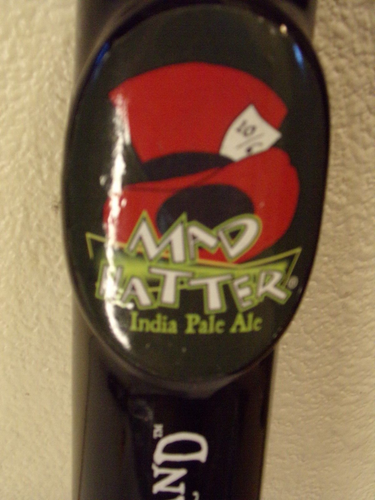 New Holland Mad Hatter India Pale Ale Beer Tap Handle Ceramic - Picture 2 of 5