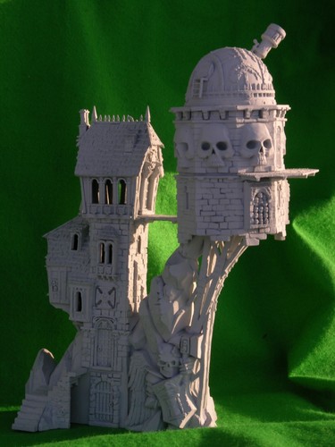 WARHAMMER SCENERY , SKULLVANE MANSE LAIR OF THE ASTROMANCER, PAINTED - Picture 9 of 9